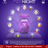  Viên Uống Trắng Da Diamond White Day & Night 60 Viên 