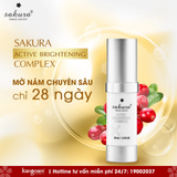  Enzyme làm mờ vết nám chuyên sâu Sakura Active Brightening Complex 5ml 