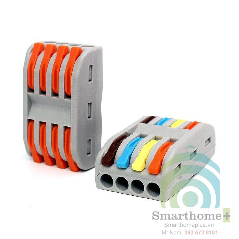 Cút Nối Dây Điện Nhanh 3 Pha 2 Đầu KV774-8P2