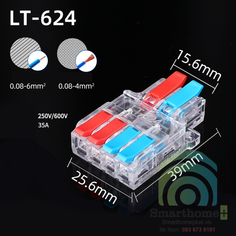  Cút Nối Điện 1 Pha Chia Nhánh 35A LT 