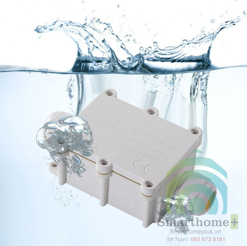 Hộp Cút Nối Điện Thẳng Chữ I Chống Nước IP68 Cỡ Lớn CN802