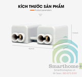  Cầu Nối Dây Điện Đôi 1-6mm2 ZK1306-2 