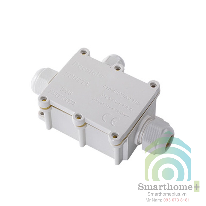 Hộp Cút Nối Điện 3 Đầu Chống Nước IP68 Cỡ Lớn CN802-3