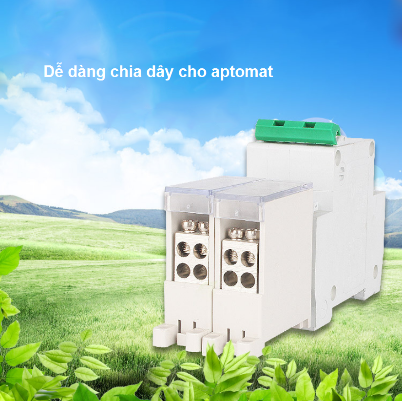  Cầu Đấu Chia Dây Điện Aptomat FG 