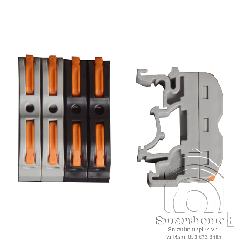 Cút Nối Dây Điện Nhanh Lắp Tủ Điện 2 Đầu KV774-2P2
