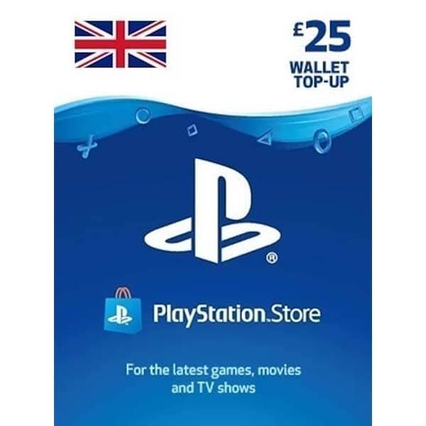 Thẻ PSN 25 GBP - UK