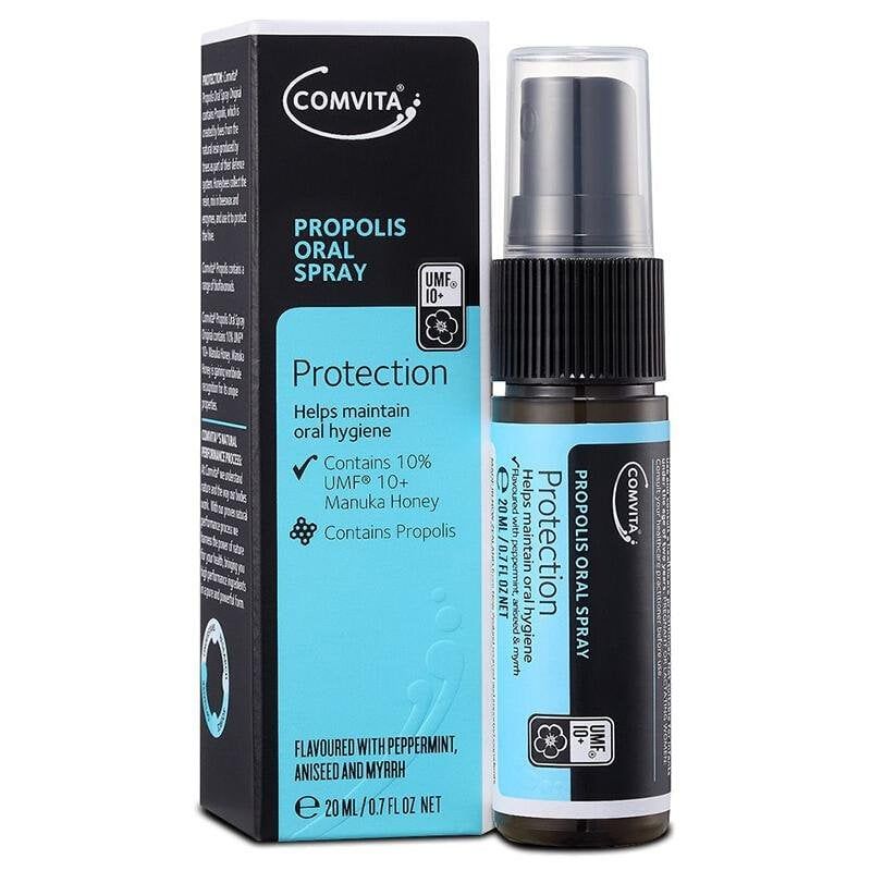 Xịt keo ong giảm đau họng Comvita Propolis Oral Spray 20ml
