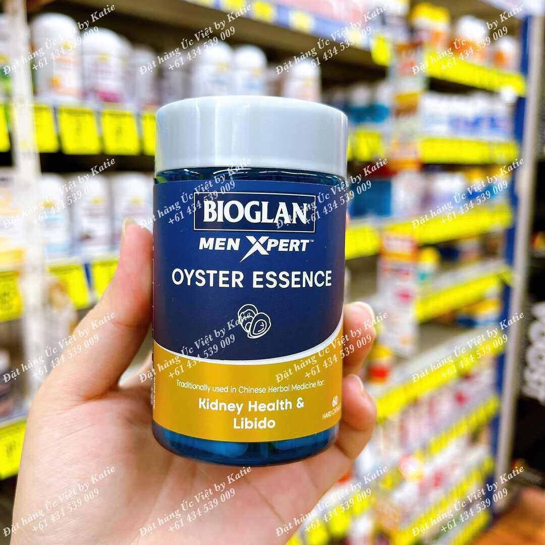 Viên uống tinh chất hàu biển Bioglan Men Xpert Oyster Essence 60 viên