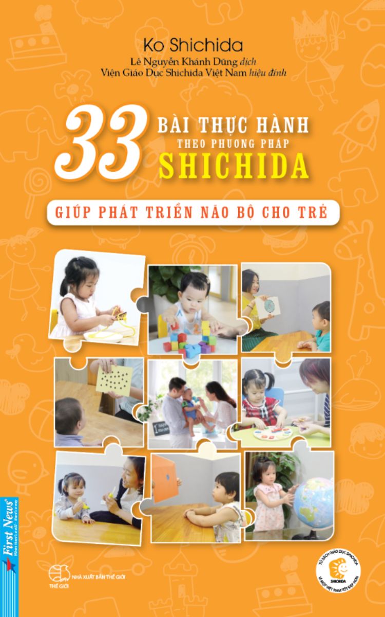 33 Bài Thực Hành Theo Phương Pháp Shichida - Giúp Phát Triển Não Bộ Cho Trẻ