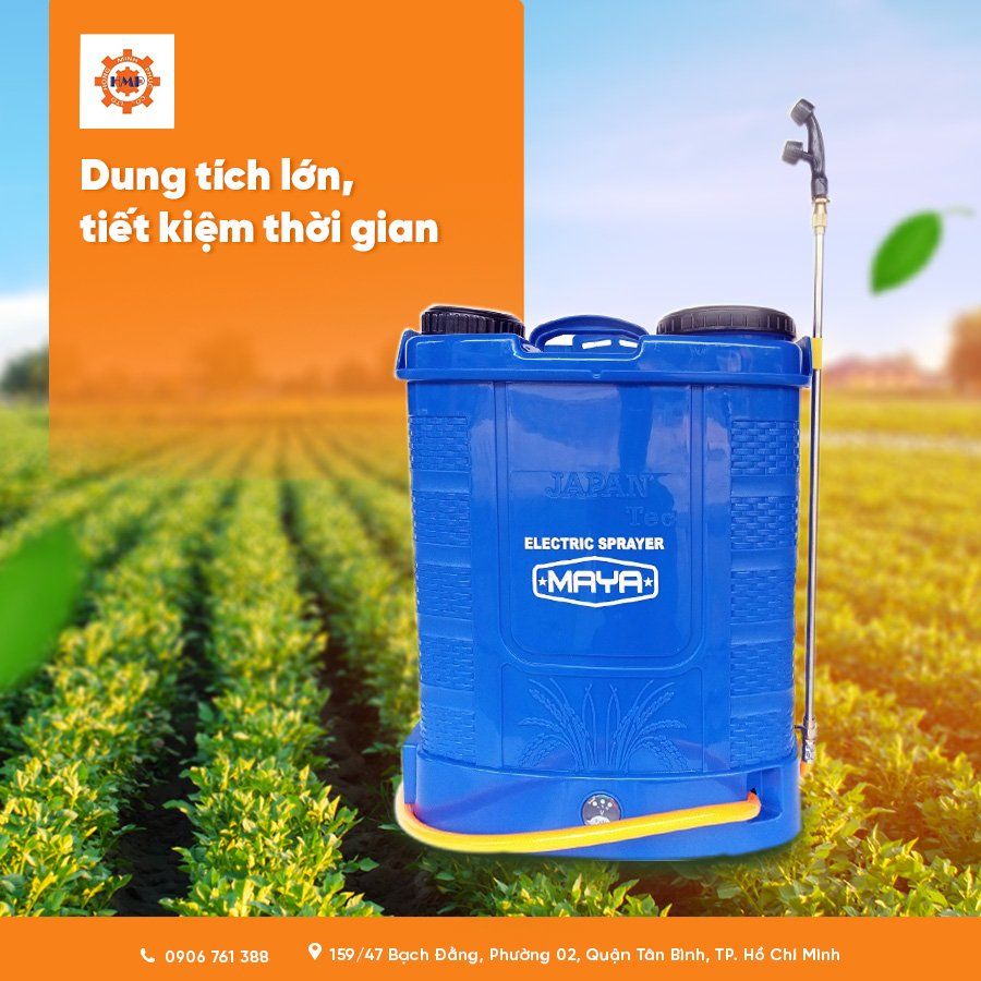 Bình phun thuốc - Bình xịt thuốc trừ sâu 20 Lít MAYA cao cấp thiết bị nông nghiệp chuyên dụng.