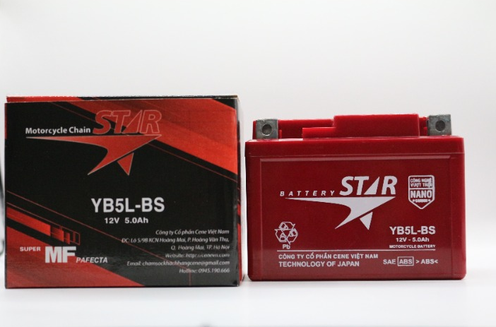 ẮC QUY XE MÁY STAR