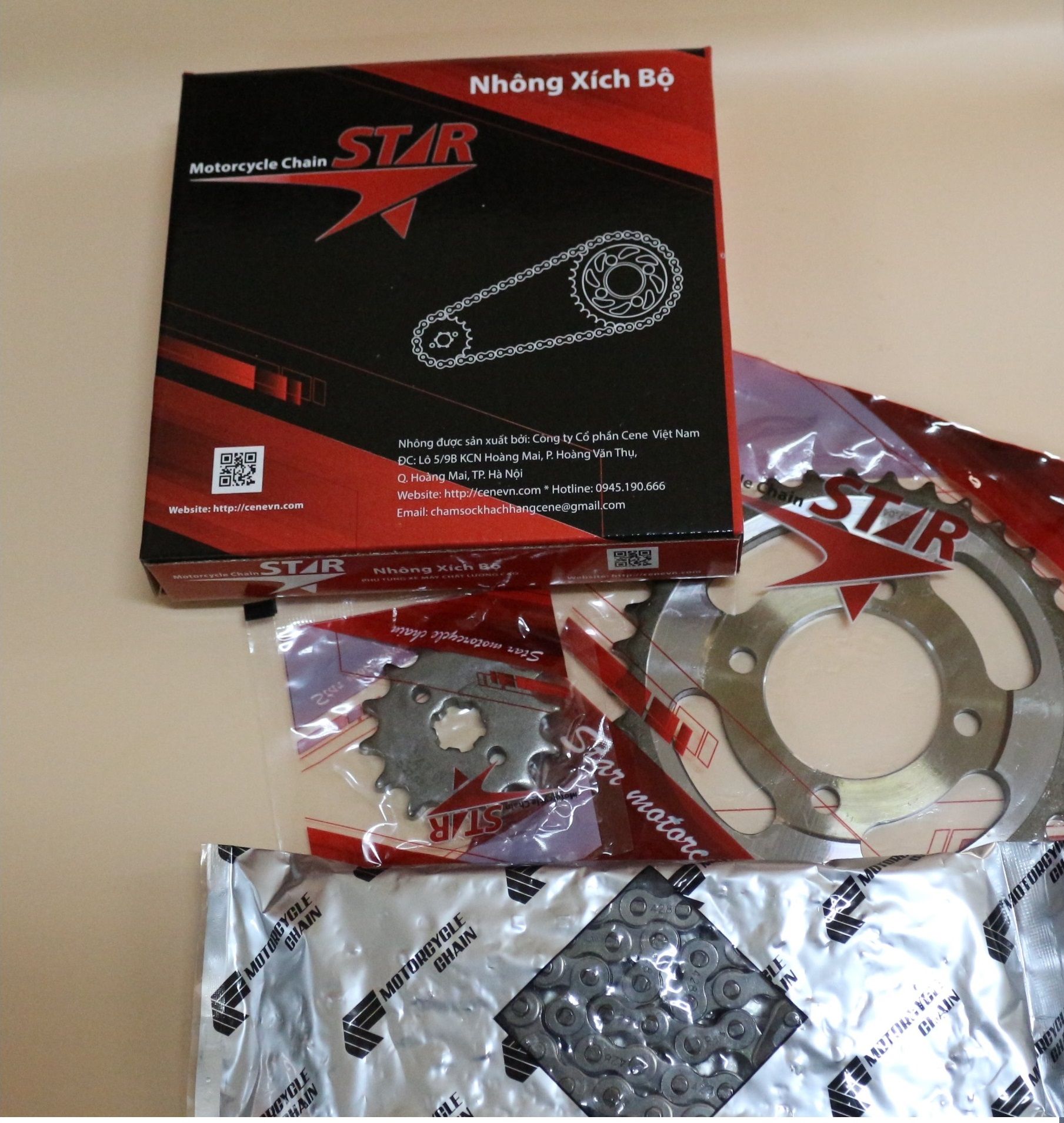 NHÔNG XÍCH BỘ STAR