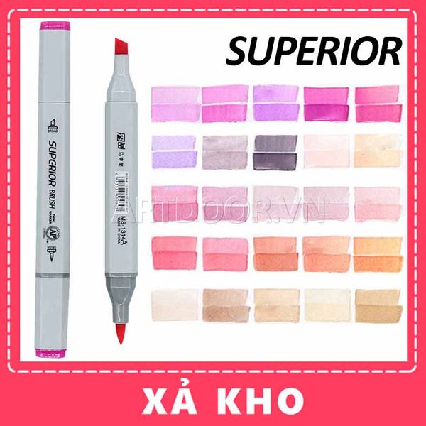 Bút marker TOUCH TWIN BRUSH MARKER bán lẻ –