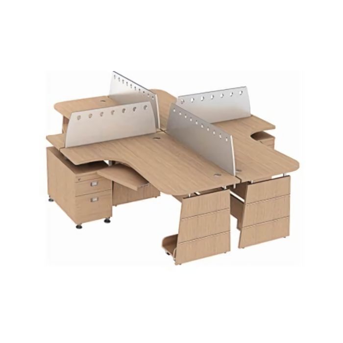 Bàn làm việc BLV-08 (04 chỗ ngồi)