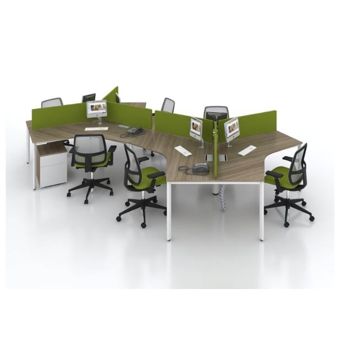 Bàn làm việc BLV-13 (06 chỗ ngồi)