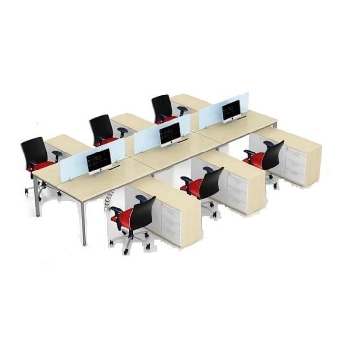 Bàn làm việc BLV-14 (06 chỗ ngồi)