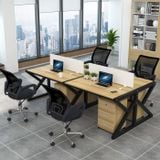 Bàn làm việc BLV-28 (04 chỗ ngồi)