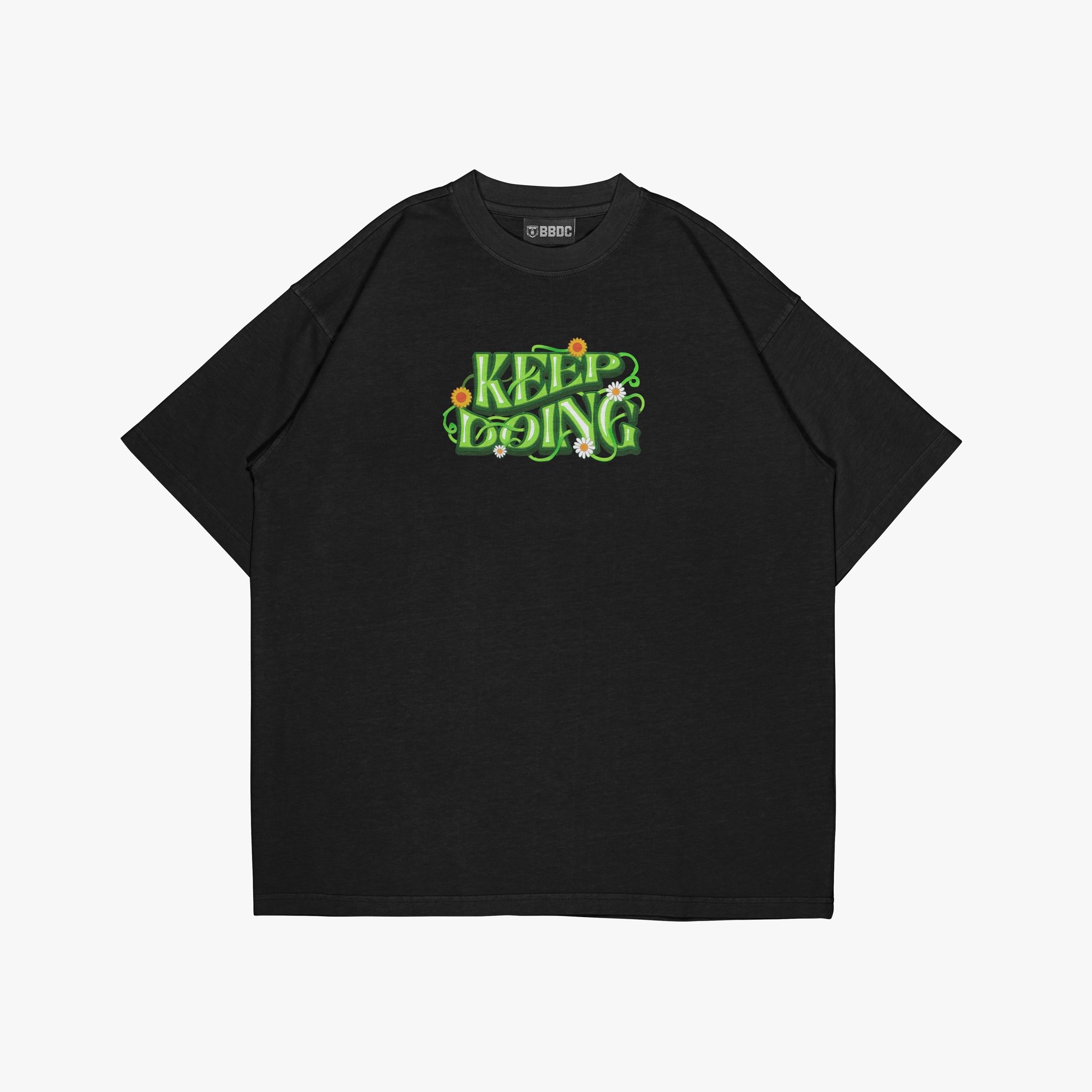  TEE KEEP DOING - BLACK 