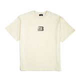  TEE B20 LOGO “B” METAL IN CREAM 