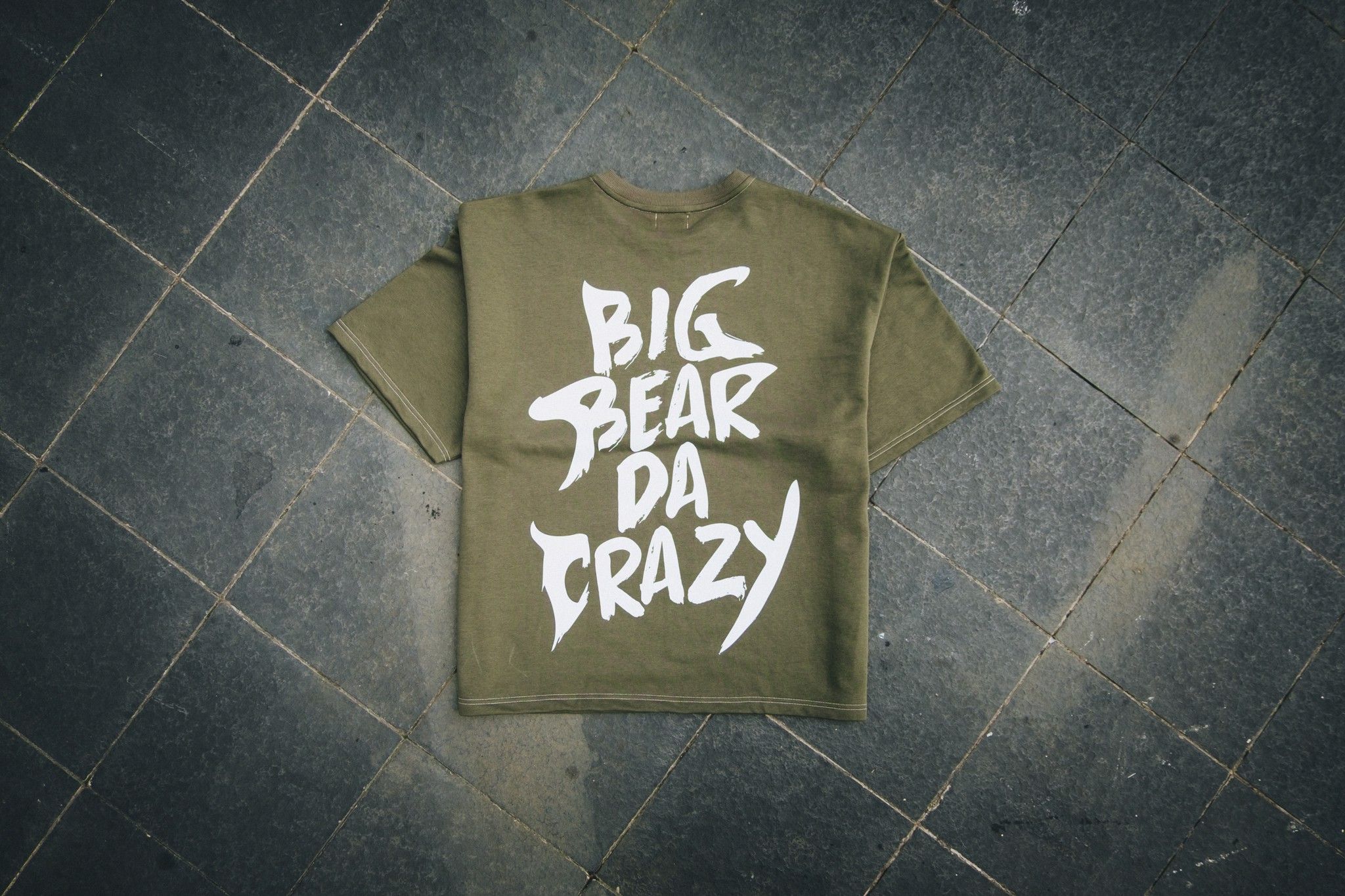  DACRAZYY - ARMY GREEN TEE 