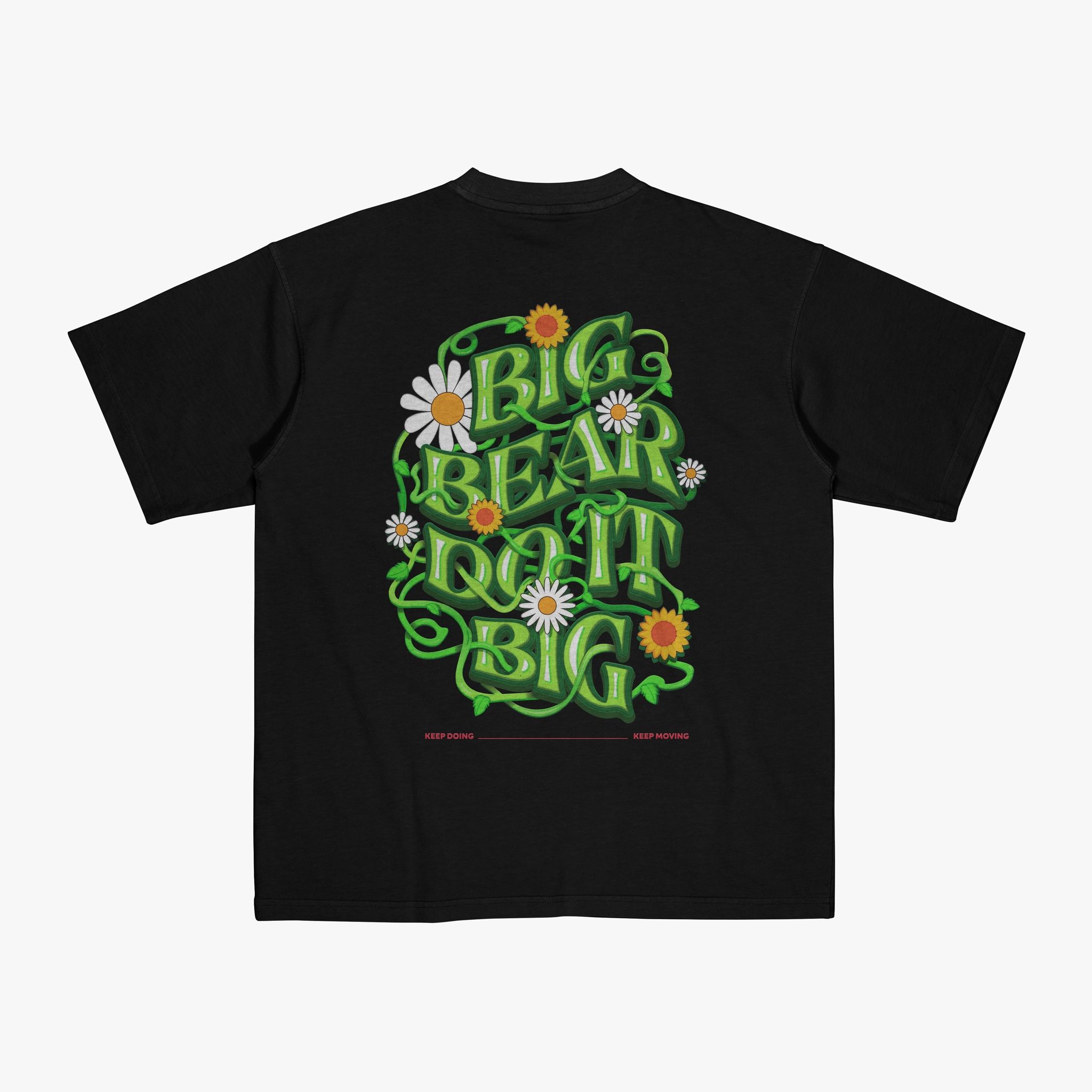  TEE KEEP DOING - BLACK 