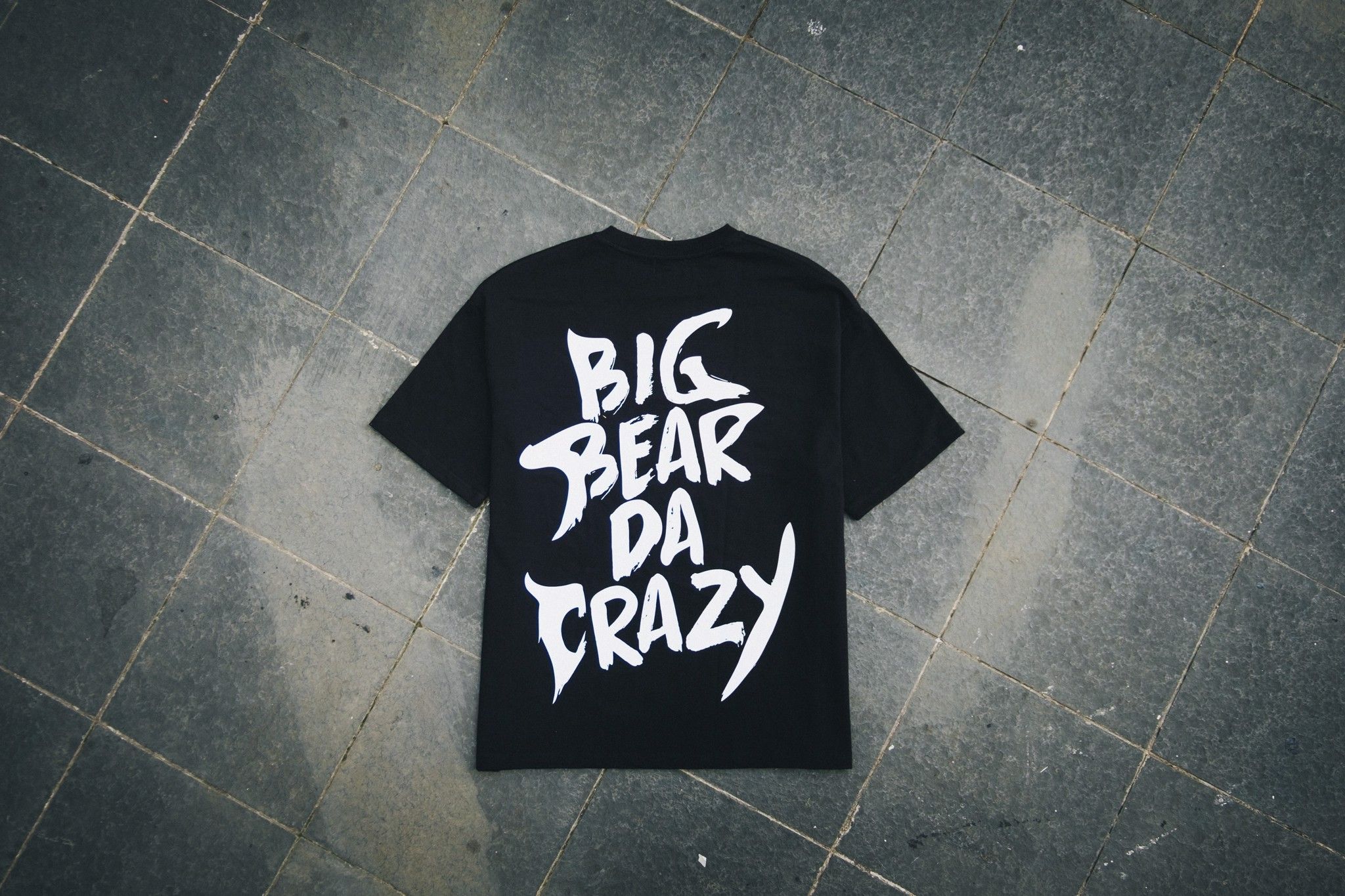  DACRAZYY - SOOTY BLACK TEE 