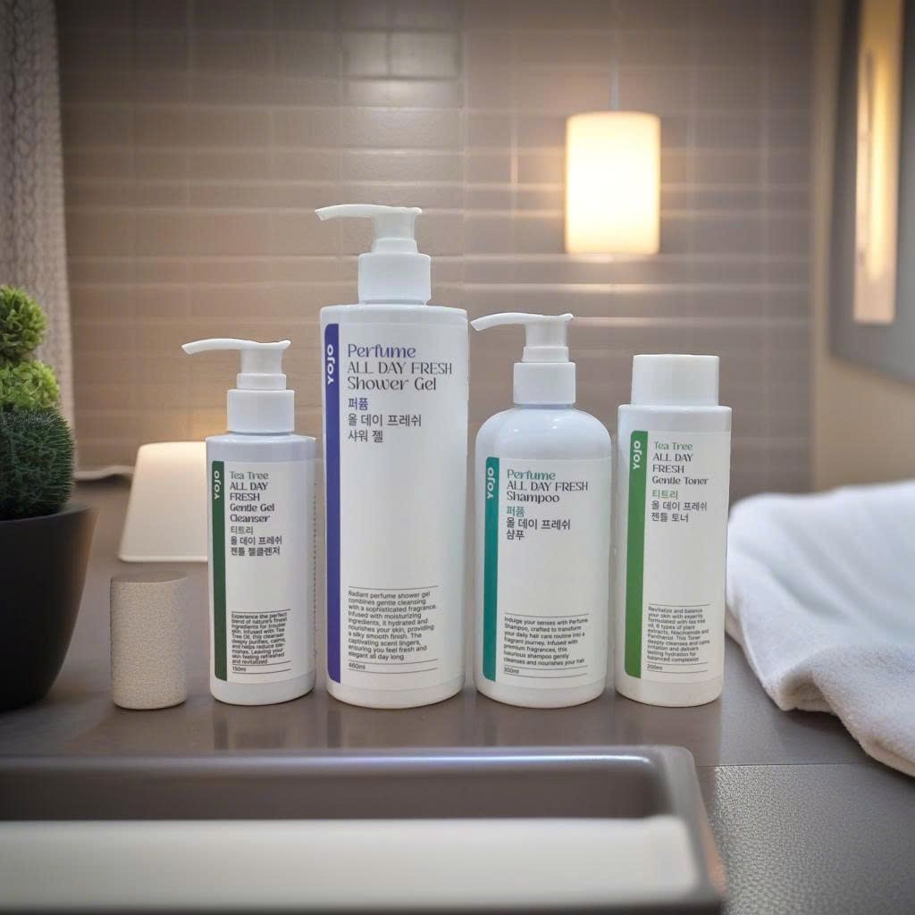 Toner tràm trà YOJO Tea Tree All Day Fresh Gentle Toner 200ml