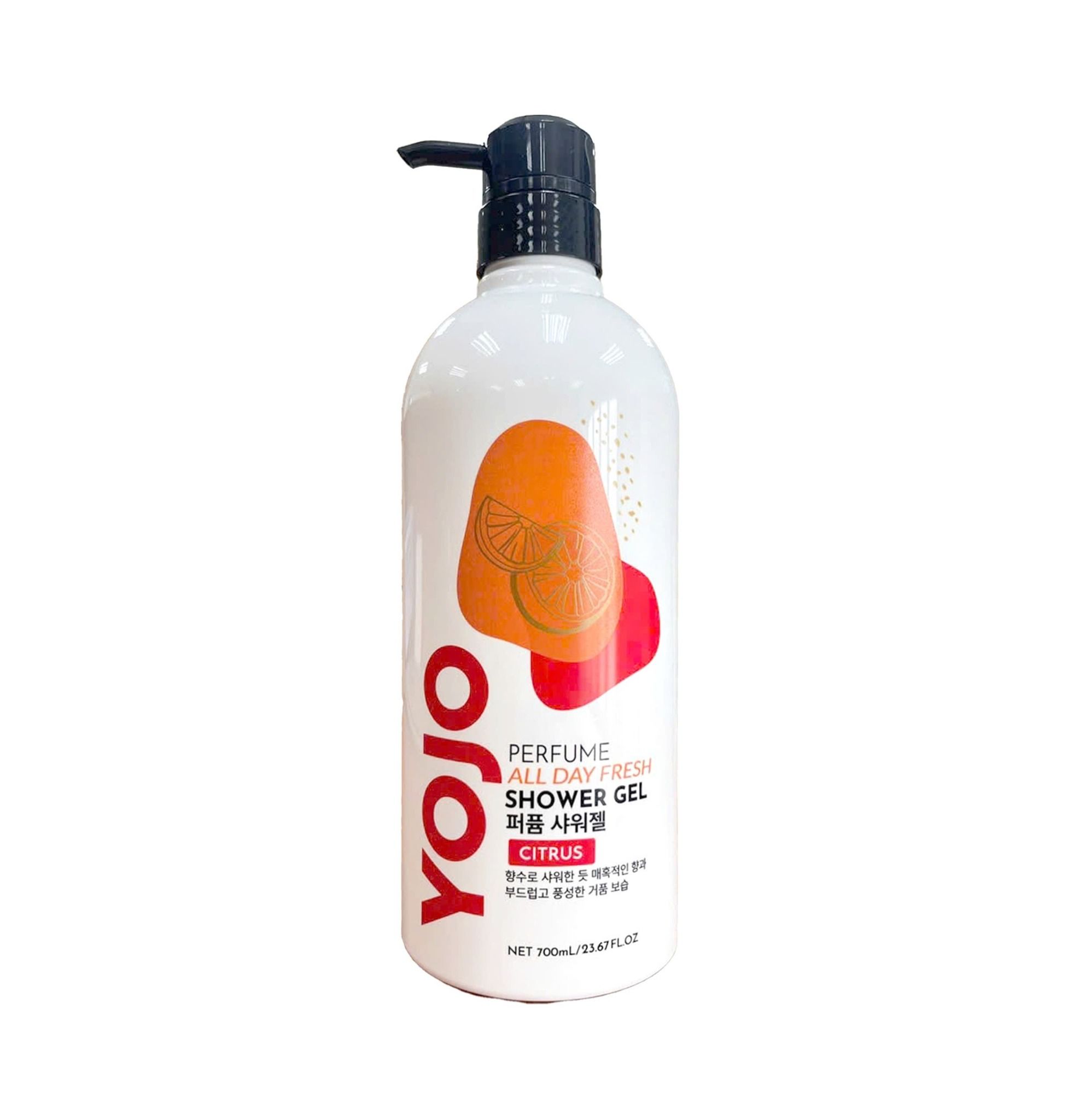 Sữa tắm nước hoa YOJO Perfume All Day Fresh Shower Gel Citrus 700ml