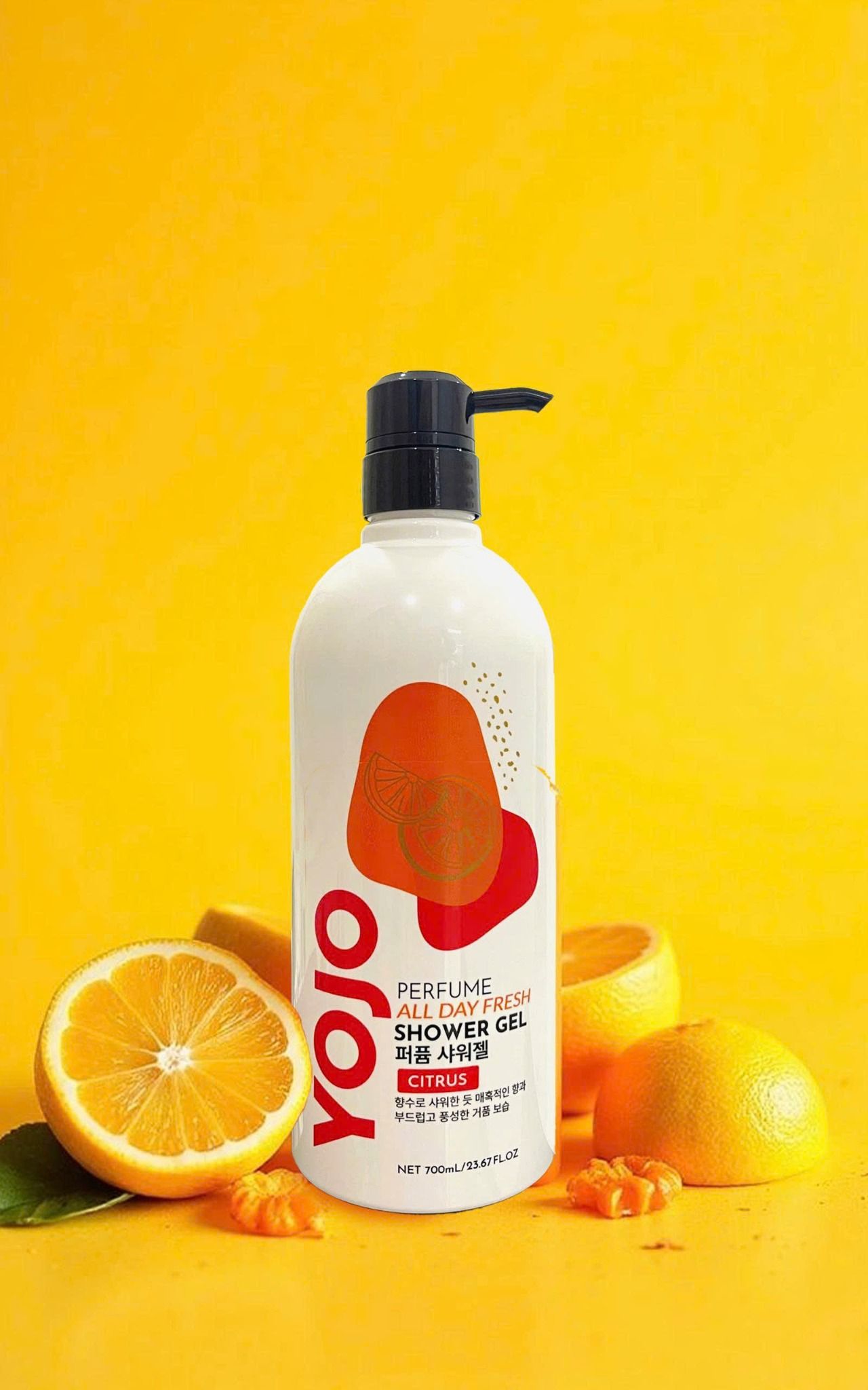 Sữa tắm nước hoa YOJO Perfume All Day Fresh Shower Gel Citrus 700ml