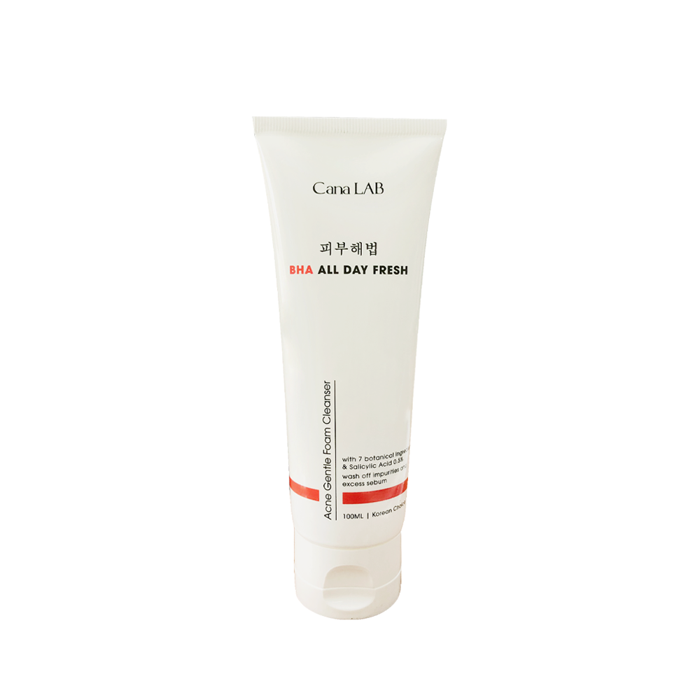 Sữa rửa mặt tạo bọt BHA All Day Fresh Acne Gentle