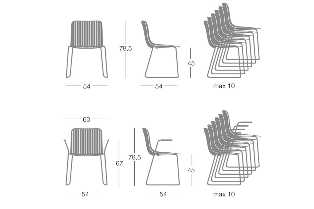 GHẾ DRAGONFLY SLED ARMREST