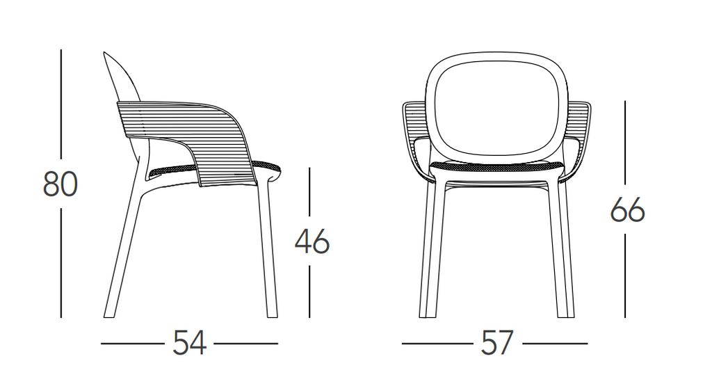 GHẾ HUG ARMCHAIR CUSCINO