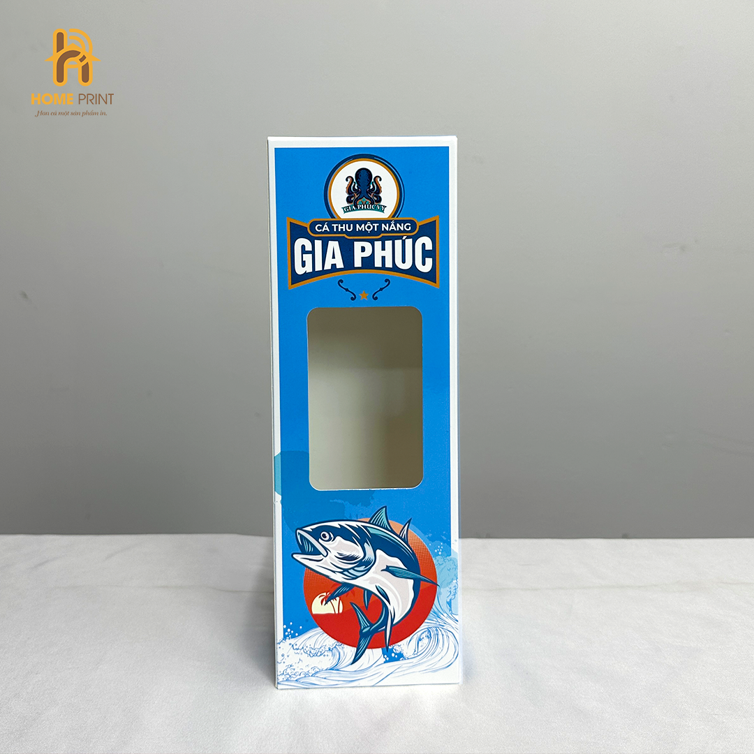 In Hộp Giấy Đựng Cá Thu Một Nắng