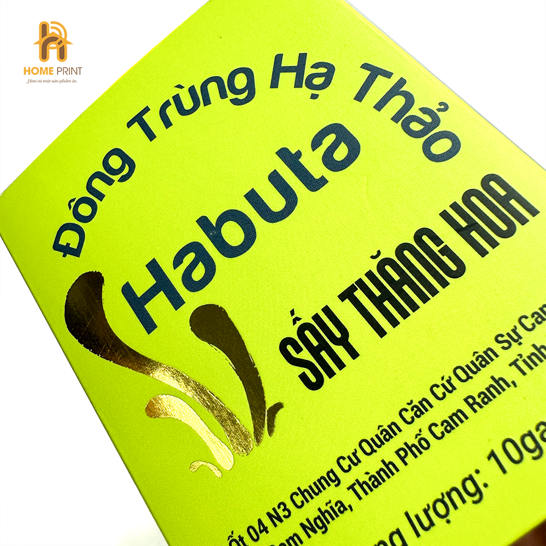 In Hộp Giấy Đựng Đông Trùng Hạ Thảo