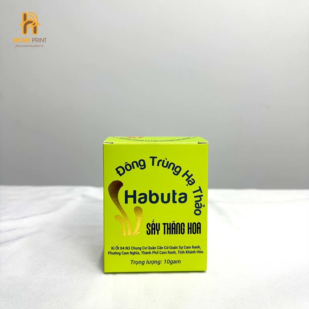 In Hộp Giấy Đựng Đông Trùng Hạ Thảo