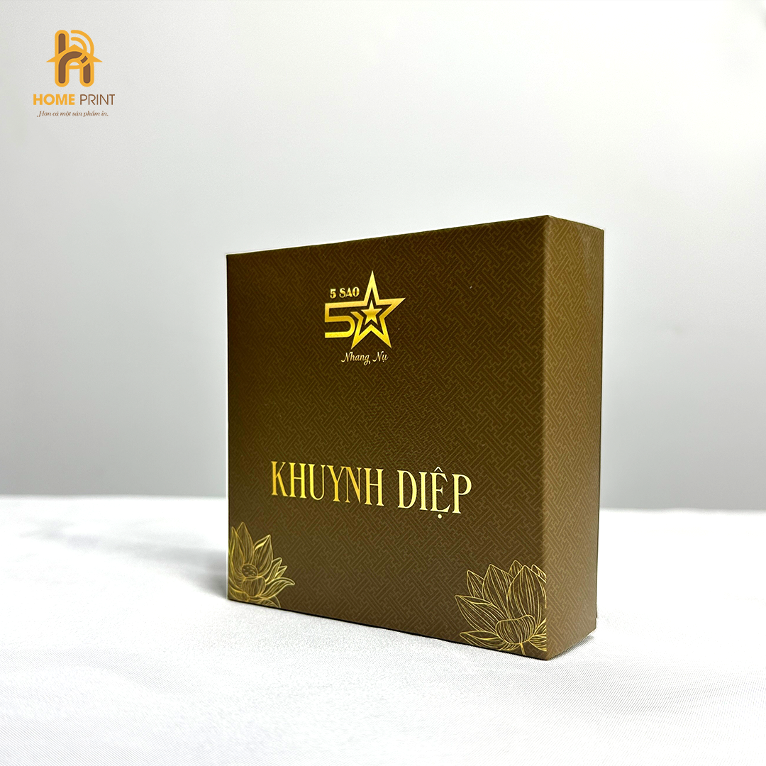Hộp Carton Cứng Đựng Nhang Nụ Khuynh Diệp