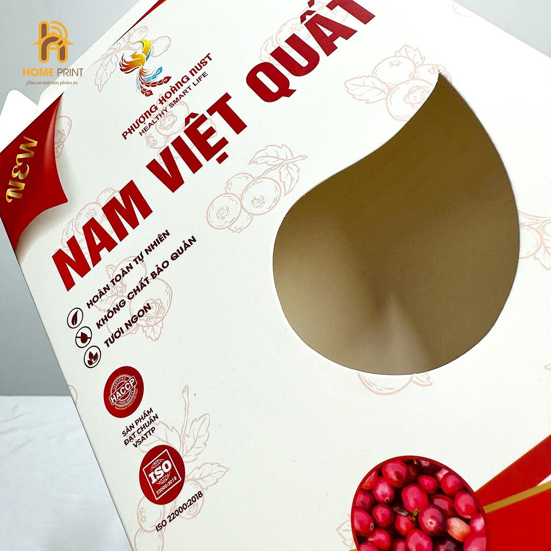 In Hộp Giấy Đựng Hạt Ngũ Cốc