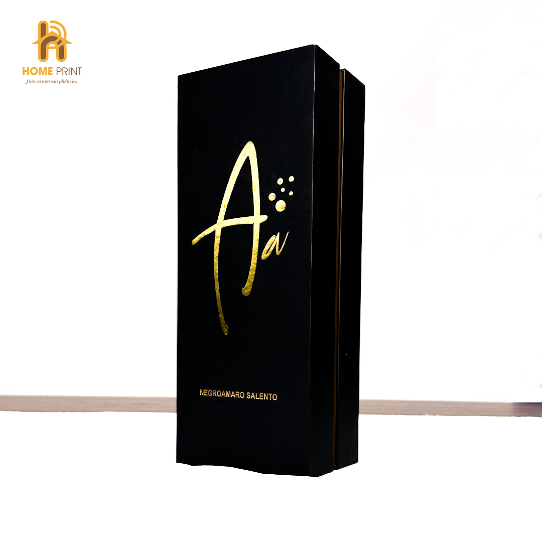 Hộp Carton Cứng Đựng Rượu