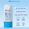 Combo sạch sâu giảm mụn chống nắng Blissberry Gel giảm mụn 15ml, Sữa rửa mặt 100ml,  Kem chống nắng 60ml