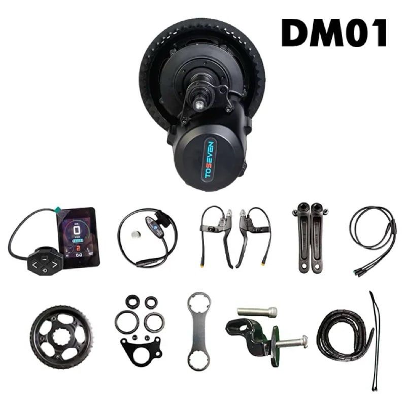 Động cơ trợ lực trục giữa Toseven DM01 DM02 500-1000w