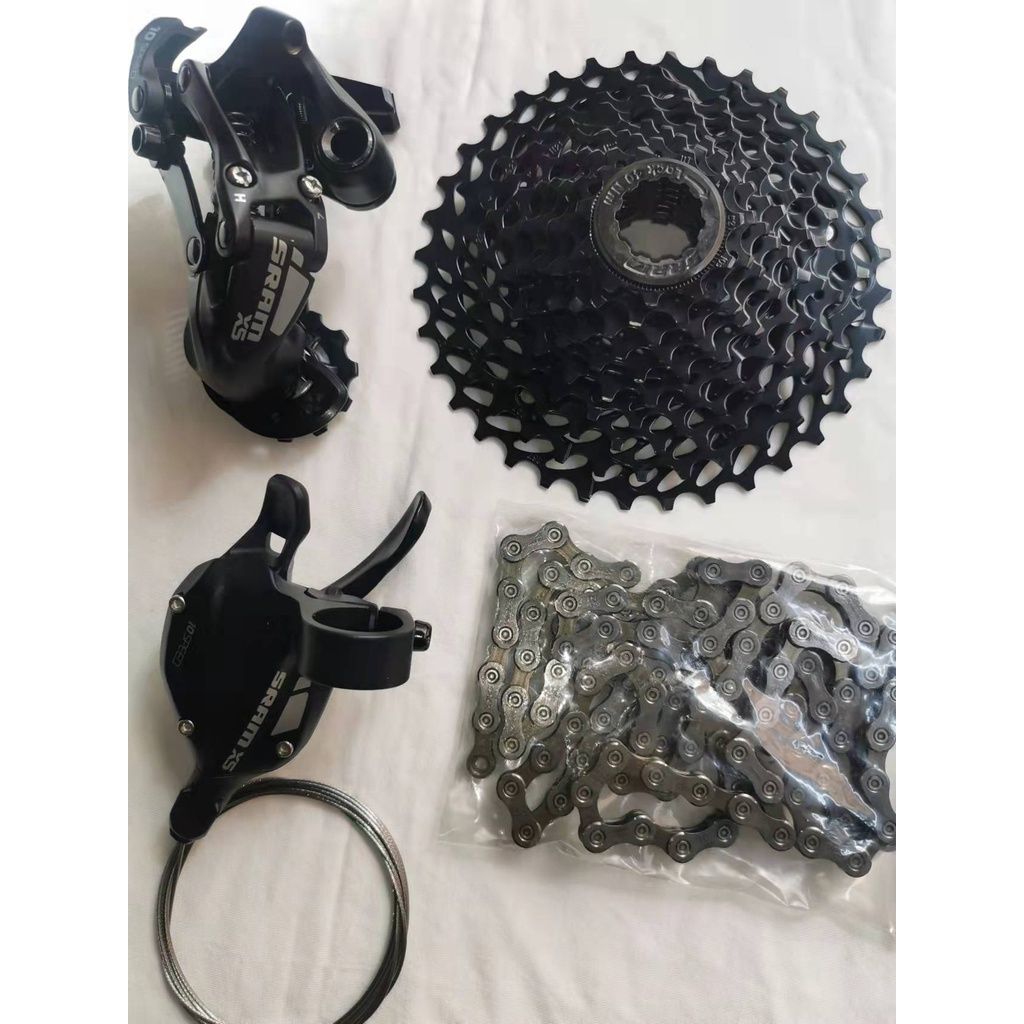 bộ Sram X5 10sp 4 món phía sau