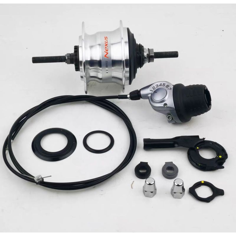 bộ groupset âm 7sp shimano thắng bi Nexus 7R50