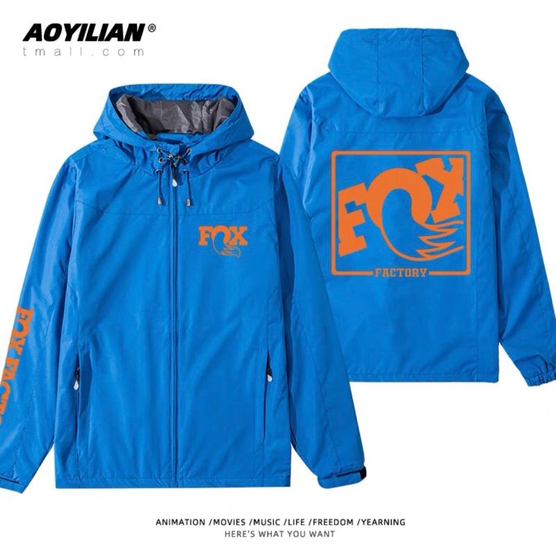 áo đi phượt xe đạp Aoyilian logo Fox
