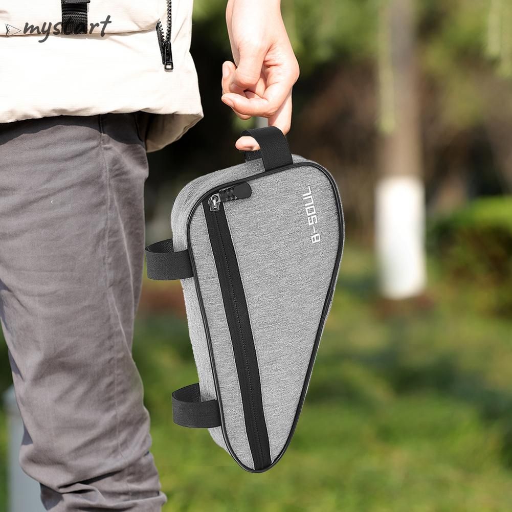 Túi Đựng Đồ Hình Tam Giác Gắn Khung Trước Xe Đạp