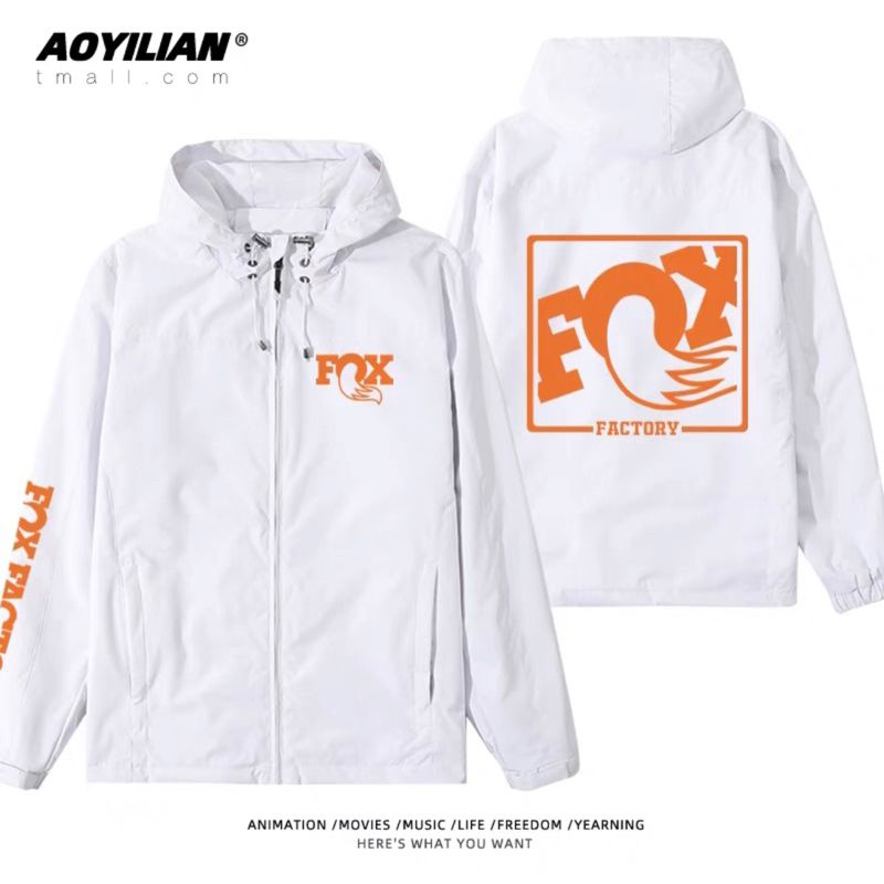 áo đi phượt xe đạp Aoyilian logo Fox