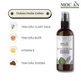 BCL120 - Xịt Tinh Dầu Vỏ Bưởi Da Xanh & Tinh Dầu Xô Thơm Mộc Ân Haircare 120ml Hỗ Trợ Giảm Rụng, Mọc Tóc Chăm Sóc Tóc