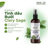 BCL120 - Xịt Tinh Dầu Vỏ Bưởi Da Xanh & Tinh Dầu Xô Thơm Mộc Ân Haircare 120ml Hỗ Trợ Giảm Rụng, Mọc Tóc Chăm Sóc Tóc