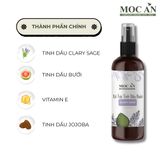 X3BCL120 - Combo 3 Chai Xịt Tinh Dầu Vỏ Bưởi Da Xanh & Tinh Dầu Xô Thơm Mộc Ân Haircare 120ml Hỗ Trợ Giảm Rụng, Mọc Tóc Chăm Sóc Tóc