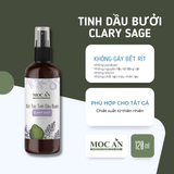 X5BCL120 - Combo 5 Chai Xịt Tinh Dầu Vỏ Bưởi Da Xanh & Tinh Dầu Xô Thơm Mộc Ân Haircare 120ml Hỗ Trợ Giảm Rụng, Mọc Tóc Chăm Sóc Tóc