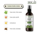 X3BGR120 - Combo 3 Chai Xịt Tinh Dầu Vỏ Bưởi Da Xanh & Tinh Dầu Trà Xanh Mộc Ân Haircare 120ml Hỗ Trợ Giảm Rụng, Mọc Tóc Chăm Sóc Tóc
